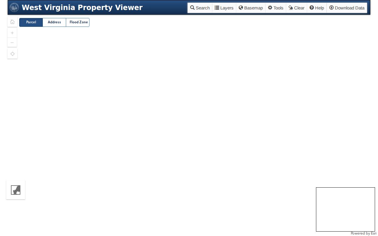 West Virginia Parcel Viewer used to examine Bluefield block parcels
